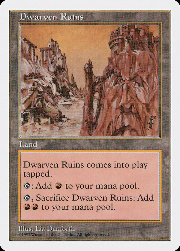 Dwarven Ruins - Magic: The Gathering