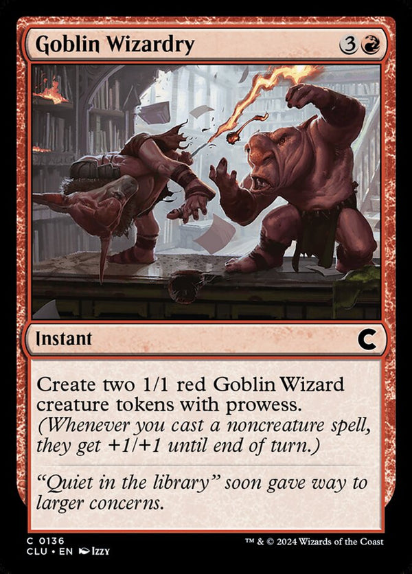 Goblin Wizardry - Magic: The Gathering