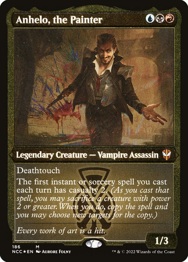 Anhelo, the Painter (Display Commander) - Thick Stock - Magic: The Gathering