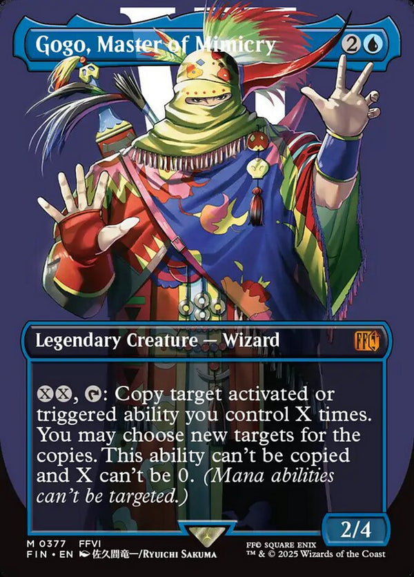 Gogo, Master of Mimicry (Borderless) - Magic: The Gathering