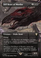 Fell Beast of Mordor (Borderless) (Surge Foil) - Magic: The Gathering