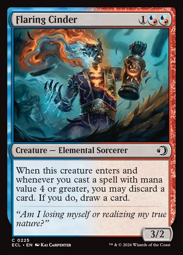 Flaring Cinder - Magic: The Gathering