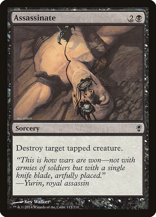 Assassinate - Magic: The Gathering