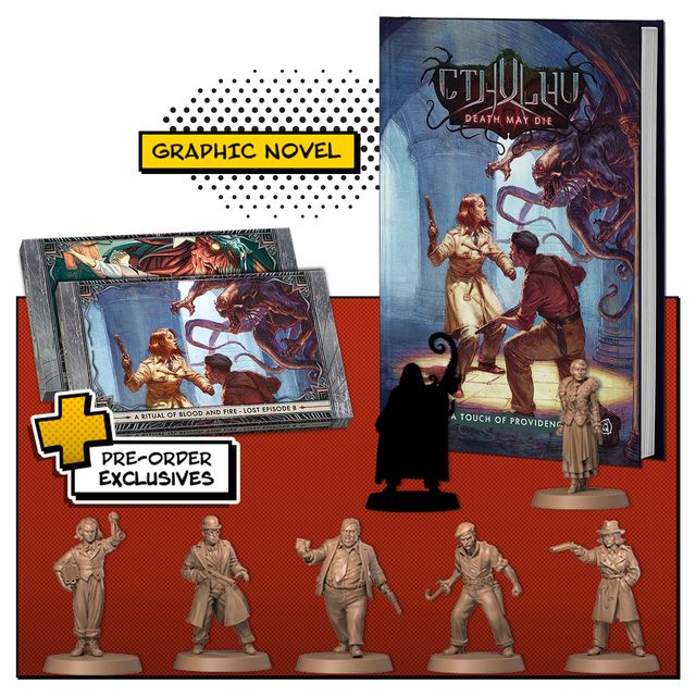 Cthulhu: Death May Die – CMON Comics: Vol. 2 Promos