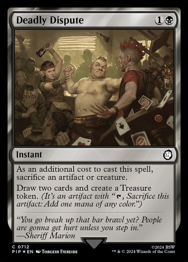 Deadly Dispute (Surge Foil) - Magic: The Gathering