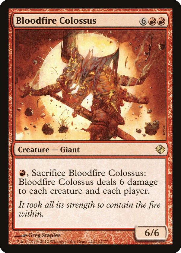 Bloodfire Colossus - Magic: The Gathering