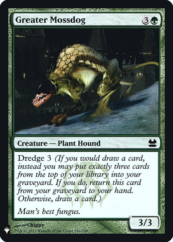 Greater Mossdog - Magic: The Gathering