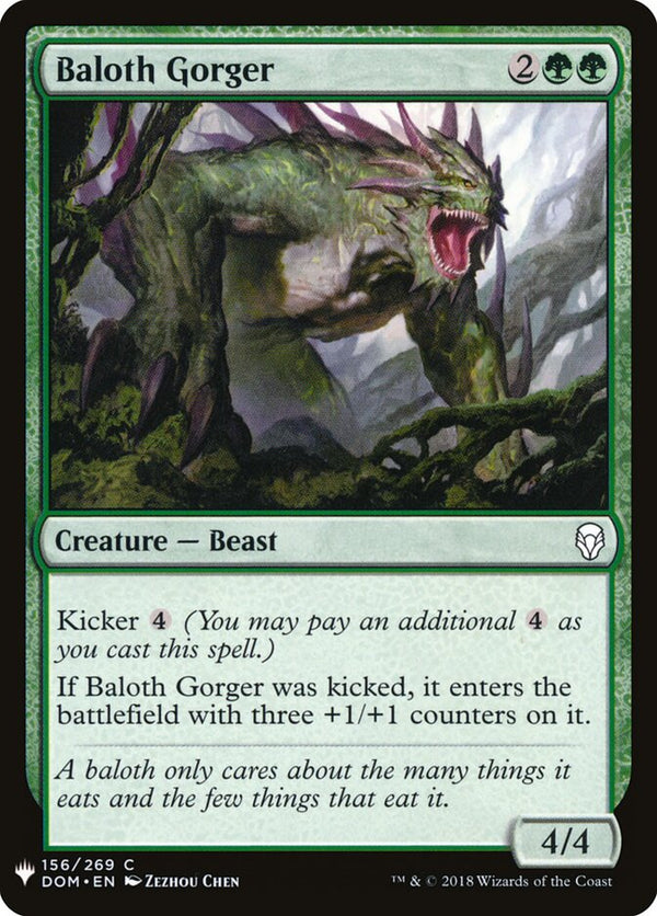 Baloth Gorger - Magic: The Gathering