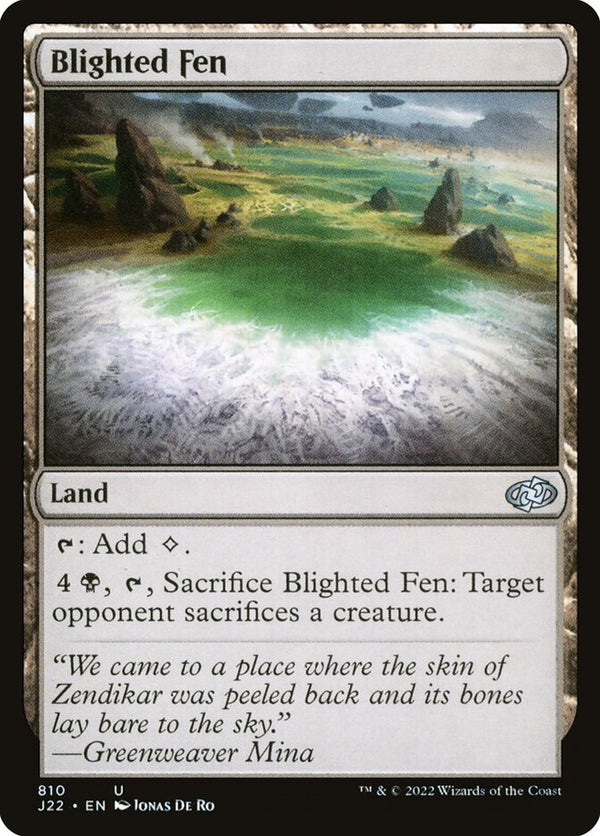 Blighted Fen - Magic: The Gathering