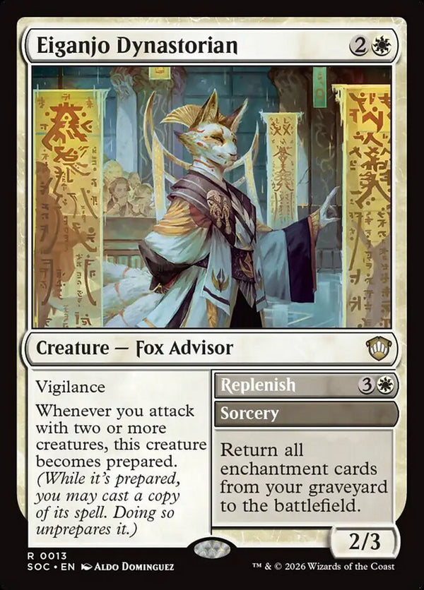 Eiganjo Dynastorian - Magic: The Gathering