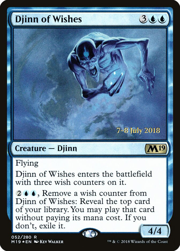Djinn of Wishes - Magic: The Gathering