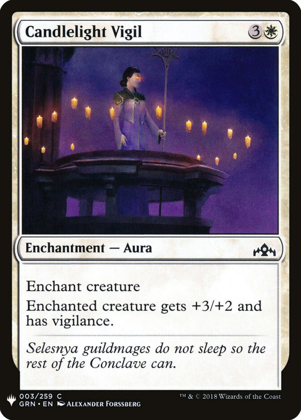 Candlelight Vigil - Magic: The Gathering
