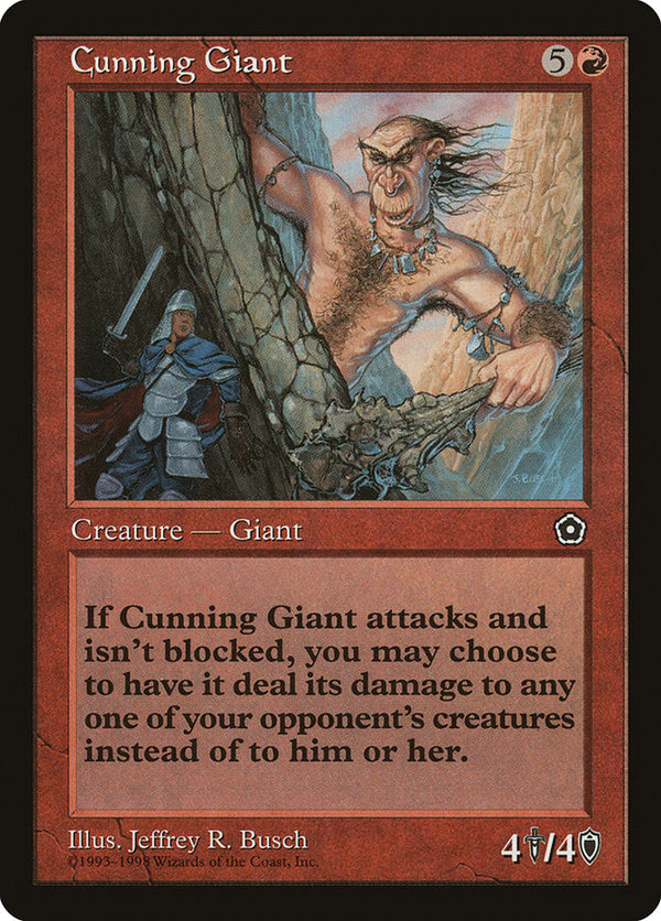 Cunning Giant - Magic: The Gathering