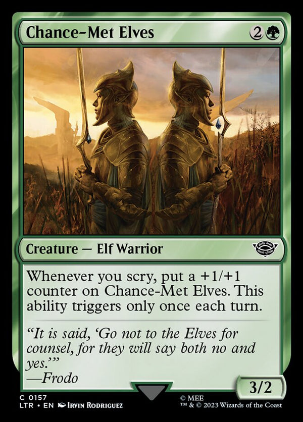 Chance-Met Elves - Magic: The Gathering