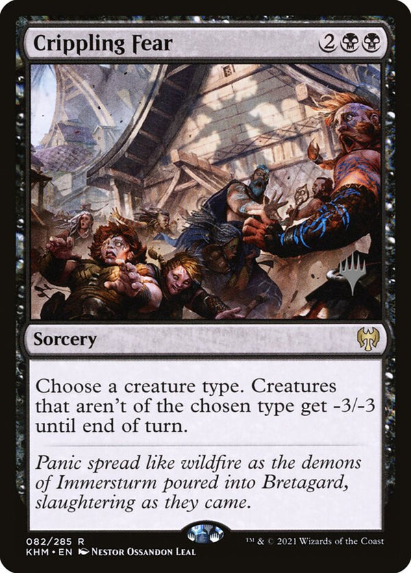 Crippling Fear - Magic: The Gathering