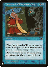 Command of Unsummoning - Magic: The Gathering