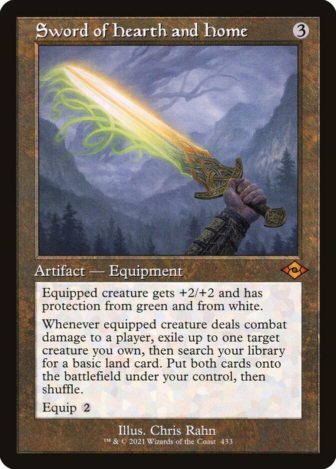 Sword of Hearth and Home (Retro Frame)