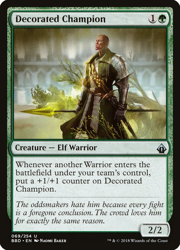 Decorated Champion - Magic: The Gathering