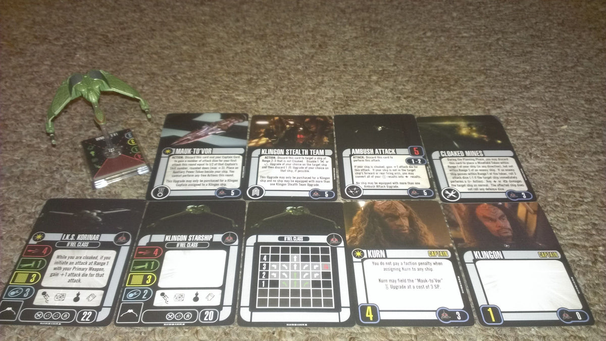 Star Trek: Attack Wing – I.K.S. Korinar Expansion Pack