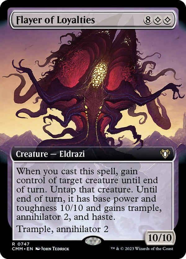 Flayer of Loyalties (Extended Art) - Magic: The Gathering