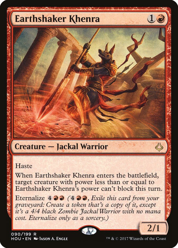 Earthshaker Khenra - Magic: The Gathering