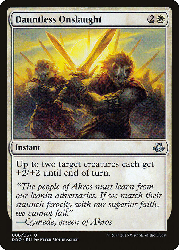 Dauntless Onslaught - Magic: The Gathering