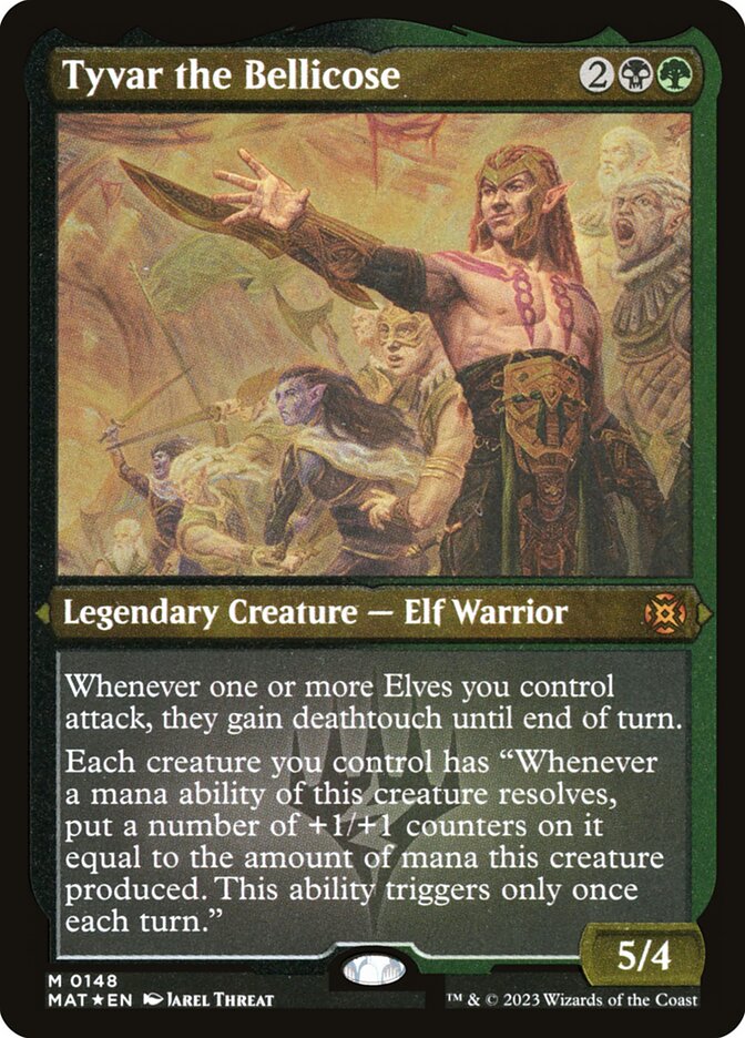 Tyvar the Bellicose (Foil Etched)