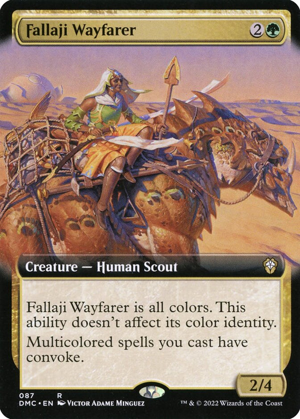 Fallaji Wayfarer (Extended Art) - Magic: The Gathering