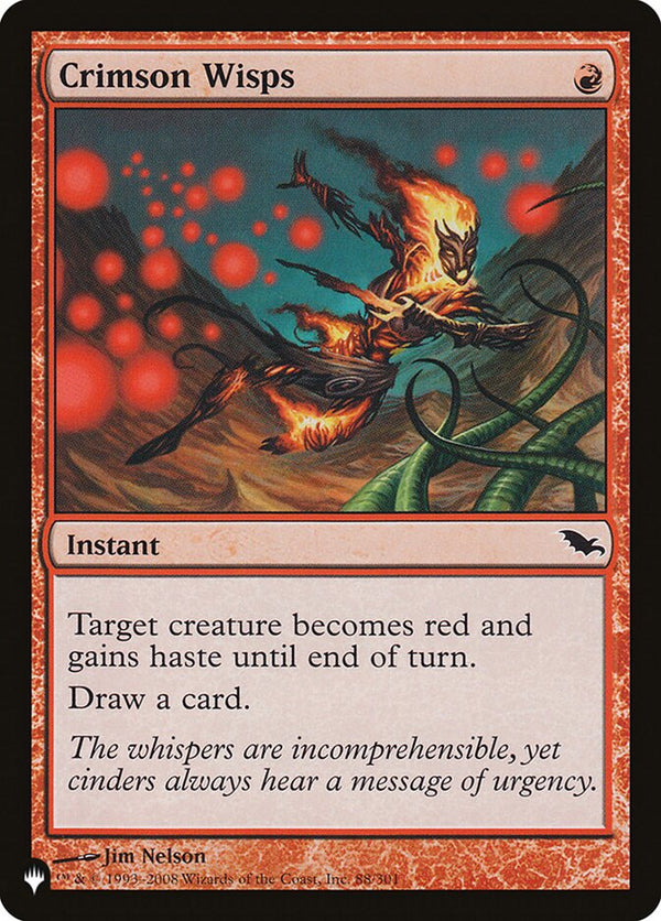 Crimson Wisps (SHM) - Magic: The Gathering