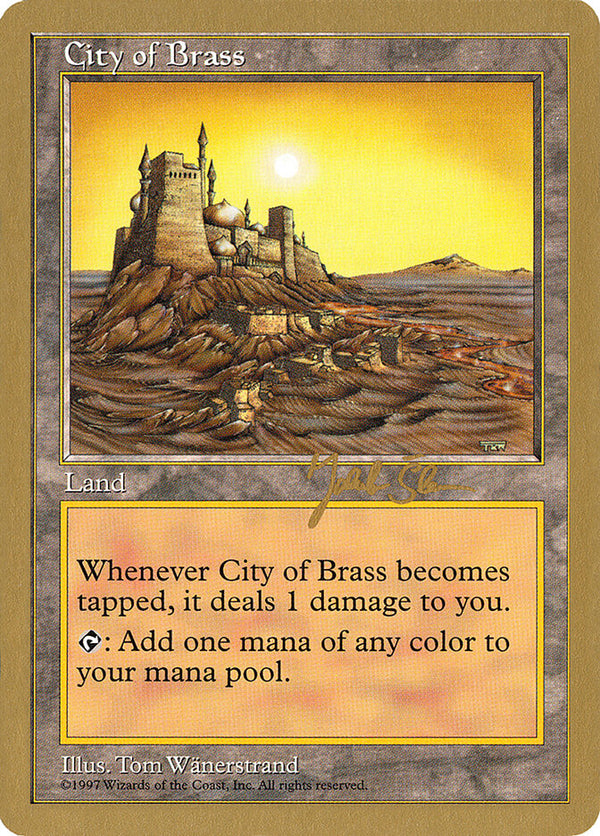 City of Brass - 1997 Jakub Slemr (5ED) - Magic: The Gathering