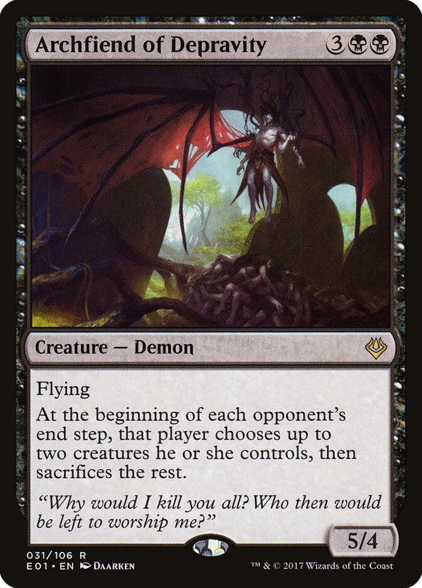 Archfiend of Depravity - Magic: The Gathering