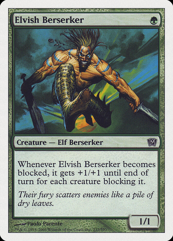 Elvish Berserker - Magic: The Gathering