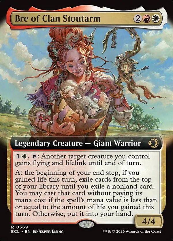 Bre of Clan Stoutarm (Extended Art) - Magic: The Gathering