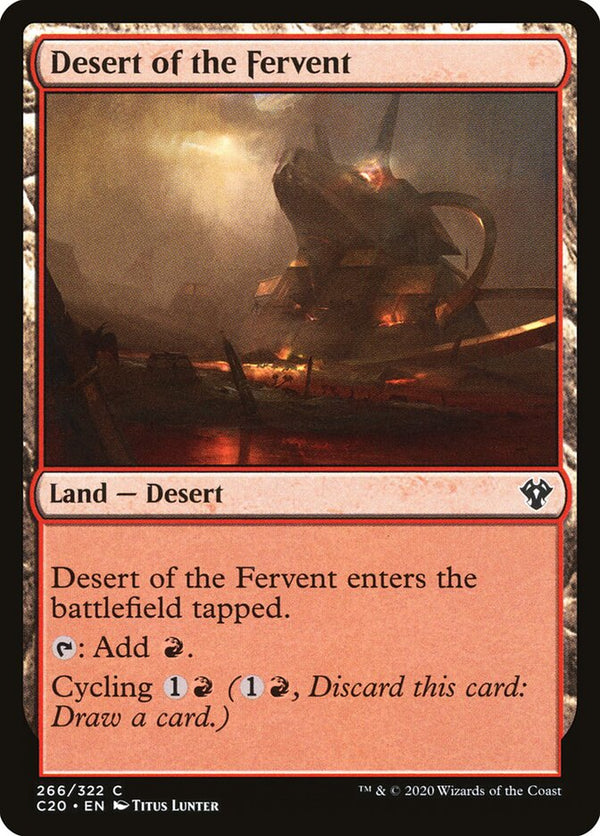 Desert of the Fervent - Magic: The Gathering