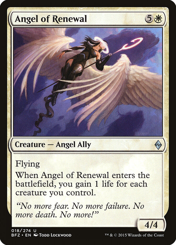Angel of Renewal - Magic: The Gathering