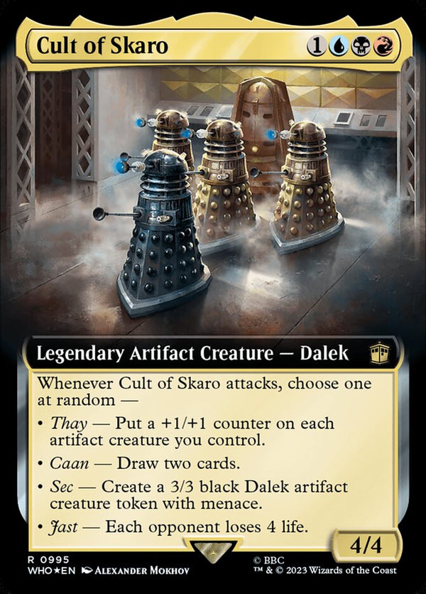 Cult of Skaro (Extended Art) (Surge Foil) - Magic: The Gathering