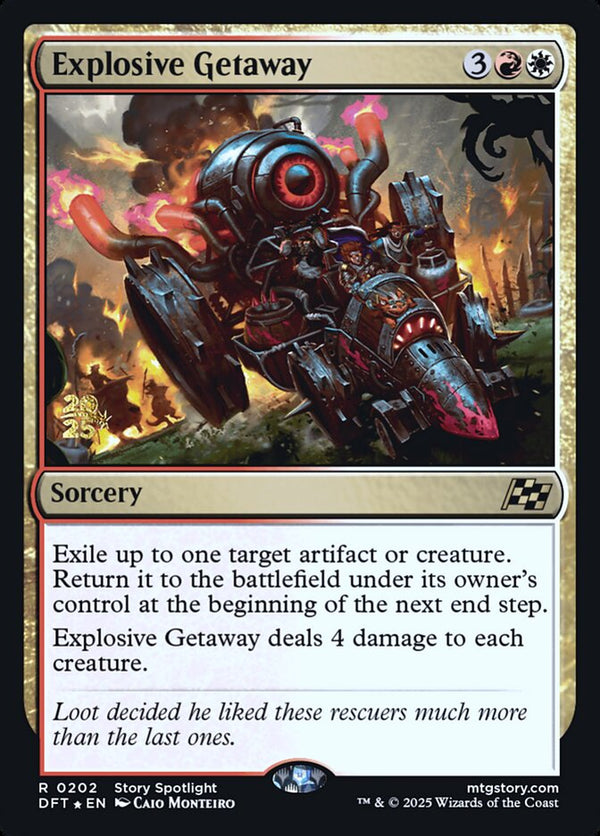 Explosive Getaway - Magic: The Gathering