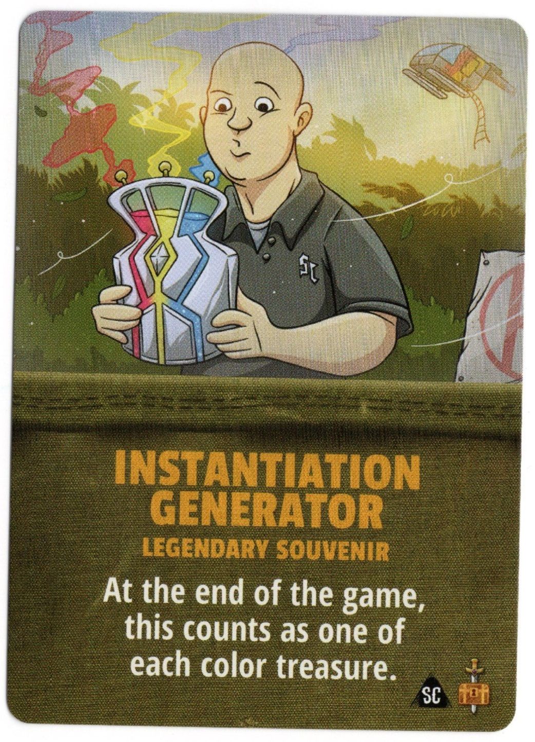 Fireball Island: The Curse of Vul-Kar – Instantiation Generator Promo Card