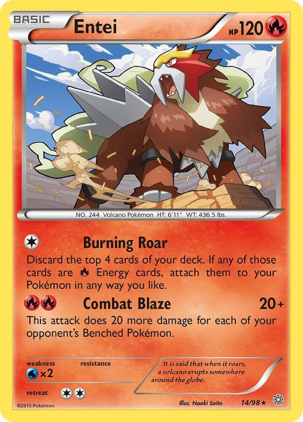 Entei (14) - Pokémon