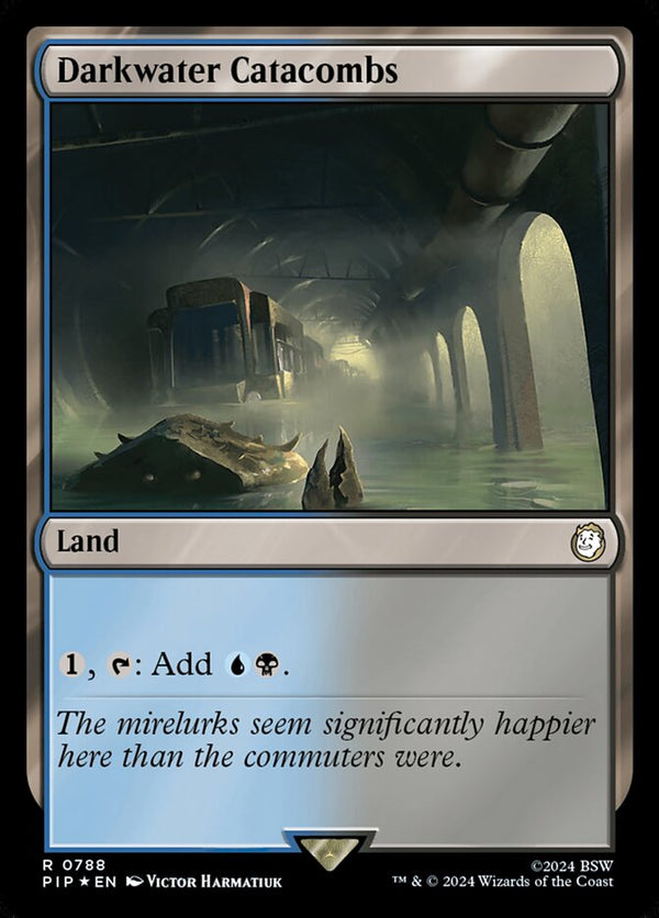 Darkwater Catacombs (Surge Foil) - Magic: The Gathering