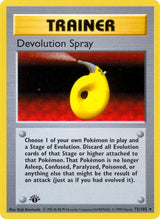 Devolution Spray - Pokémon