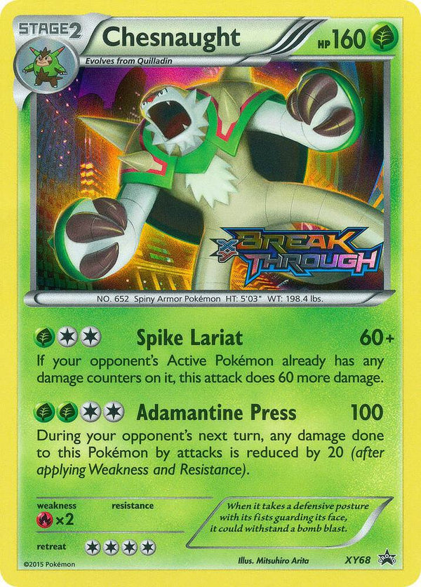 Chesnaught (Prerelease) - Pokémon