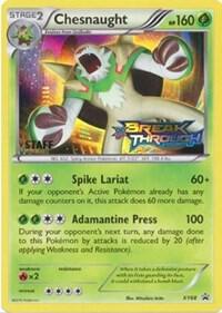 Chesnaught - XY68 (Prerelease [Staff] - Pokémon
