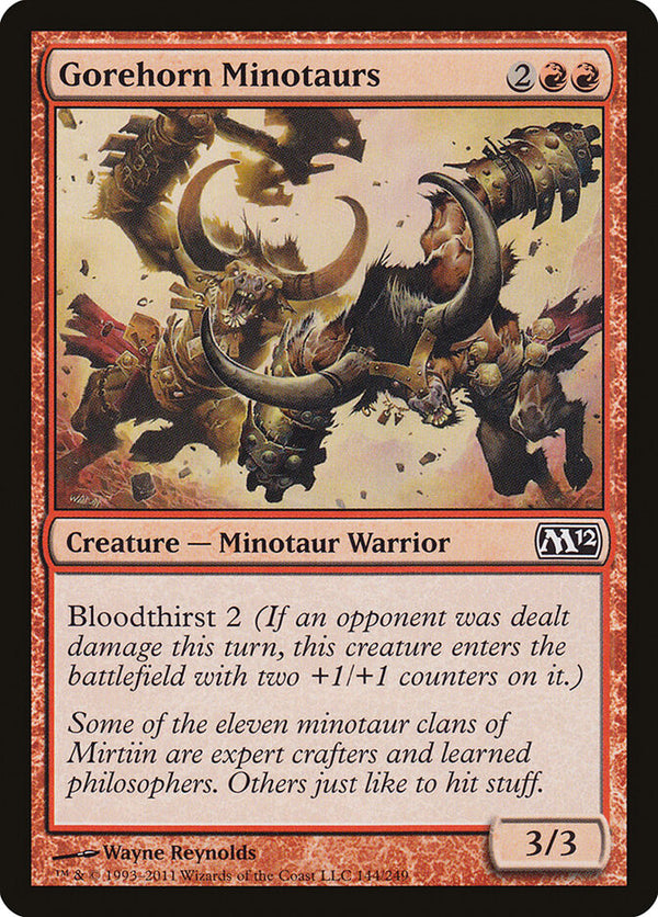 Gorehorn Minotaurs - Magic: The Gathering