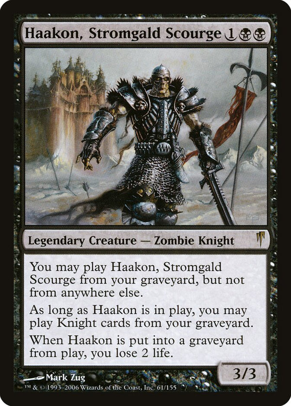 Haakon, Stromgald Scourge - Magic: The Gathering