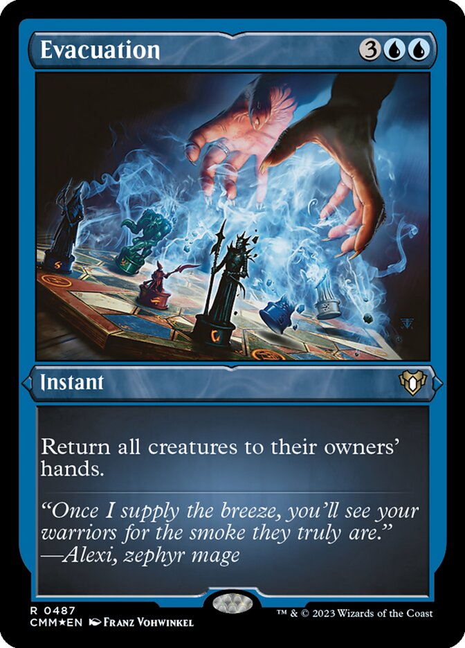 Evacuation (Foil Etched)