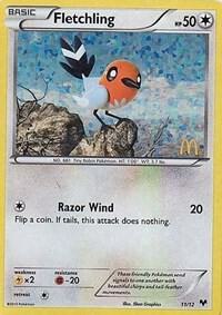 Fletchling - 11/12 - Pokémon