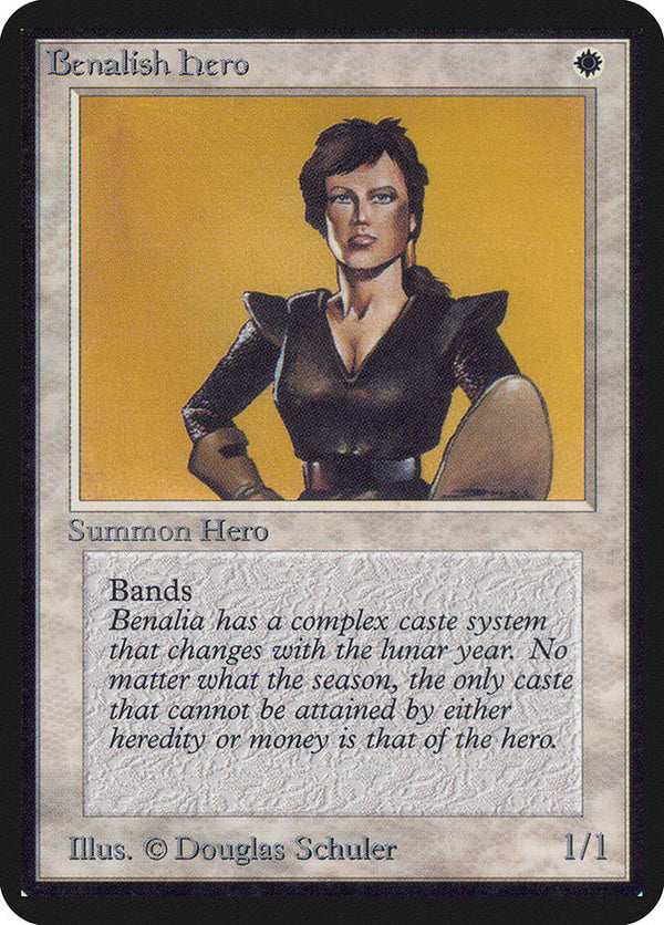 Benalish Hero - Magic: The Gathering