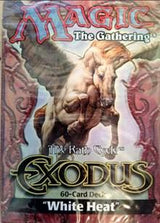 Exodus Theme Deck - White Heat - Magic: The Gathering