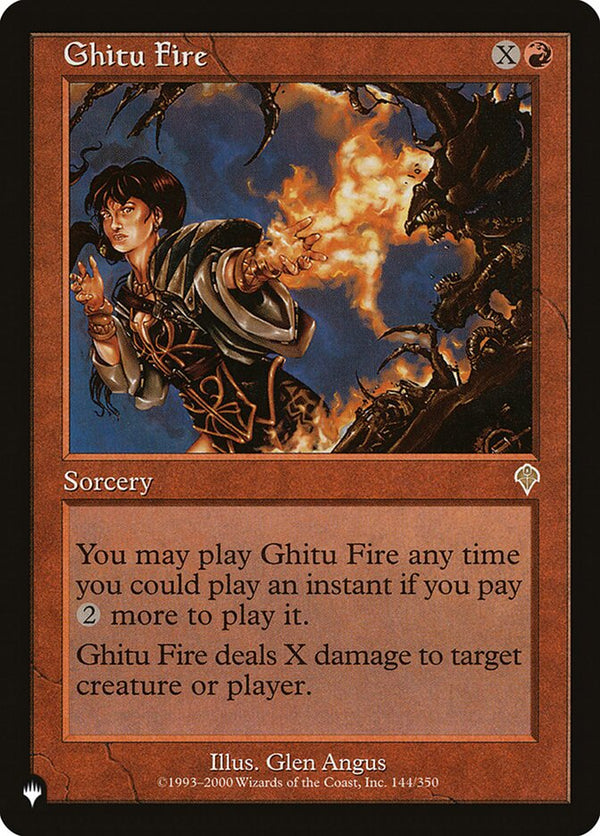 Ghitu Fire - Magic: The Gathering